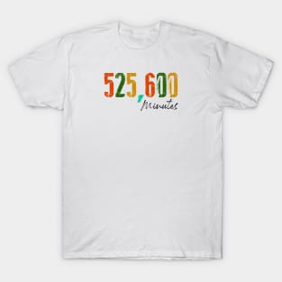 525600 minutes rent T-Shirt